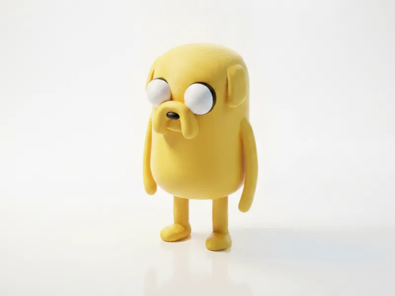 Jake The Dog Adventure Time Figurine 3D Printable