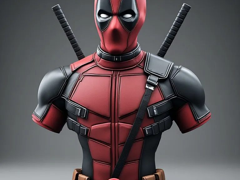 DEADPOOL FAN ART BUST
