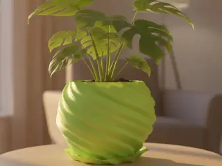 Bulge Twist Planter