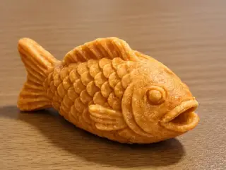 ふっくらとした鯛焼き