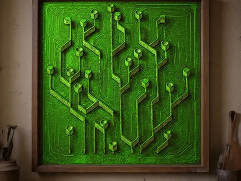 GLOW IN DARK.Curcuit Art