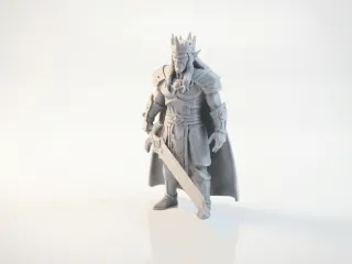 Ganondorf Figurine Gaming Collectible 3D Printable
