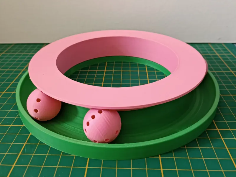 🎾 Jeu pour Chat - Tourniquet à Balle Interactif 🐾