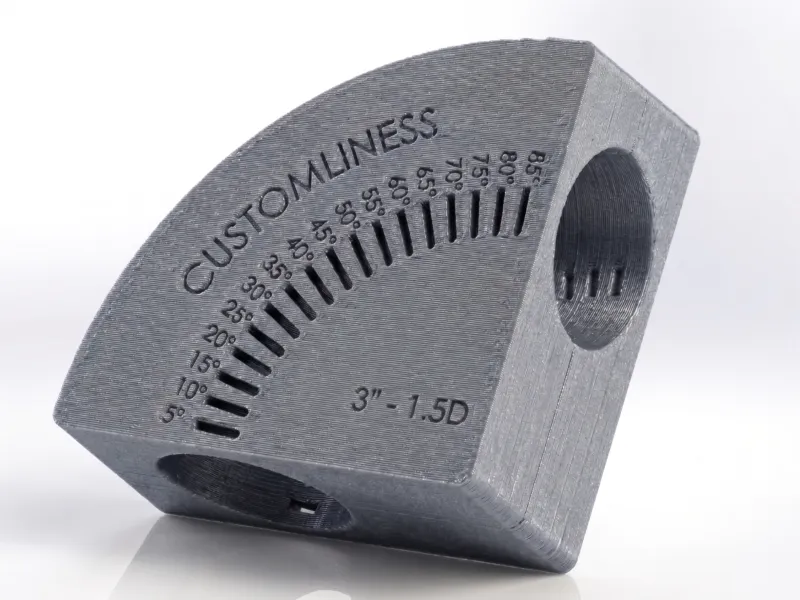 Blocco per taglio tubi multi-angolo da 3" (76,2 mm) | 1.5D CLR