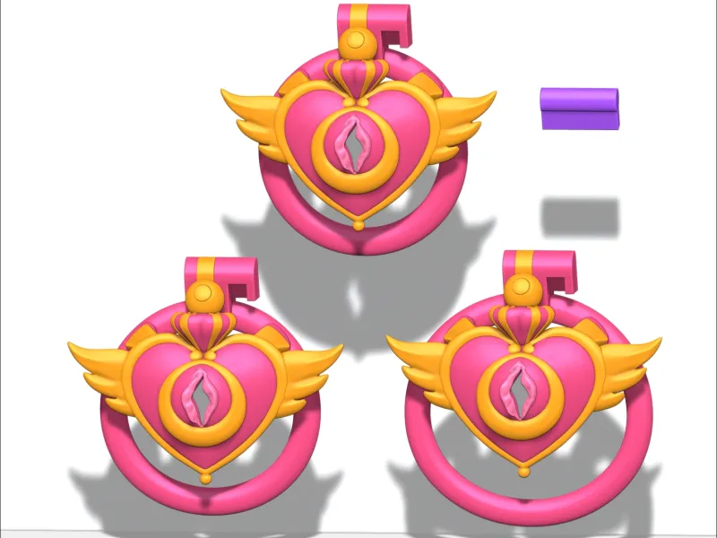 Chastity Cage Crisis Moon Compact