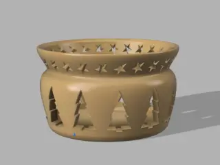 Christmas tree Tealight Holder