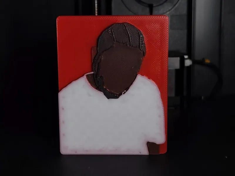 Kendrick Lamar Stampato in 3D – Quadro Decorativo DAMN
