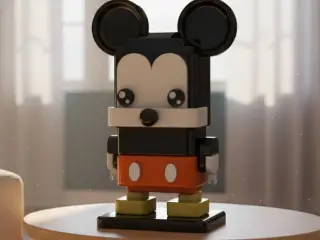 SQUARED MICKEY MOUSE - DISNEY CHARACTERS