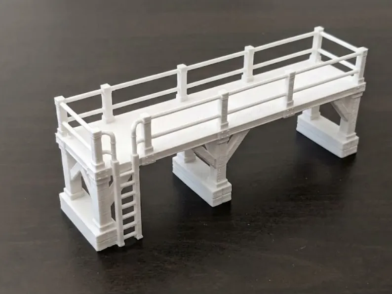 Passarela Industrial Elevada com Escada