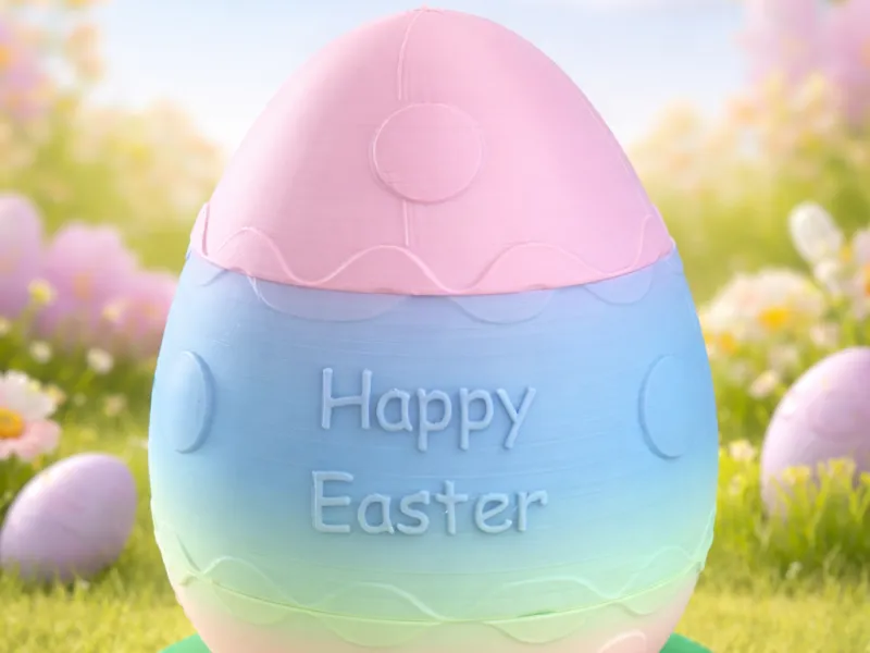 Spin & Drop Easter Egg Tower