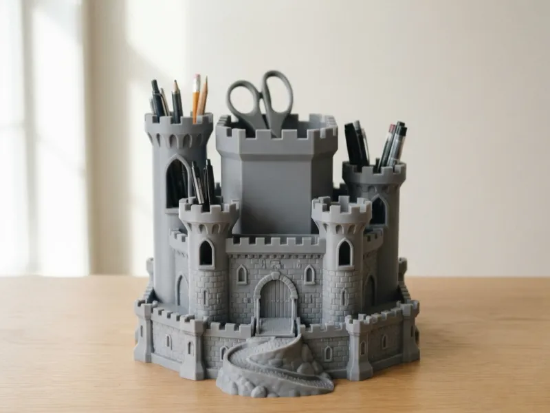 Castle Desk Organizer