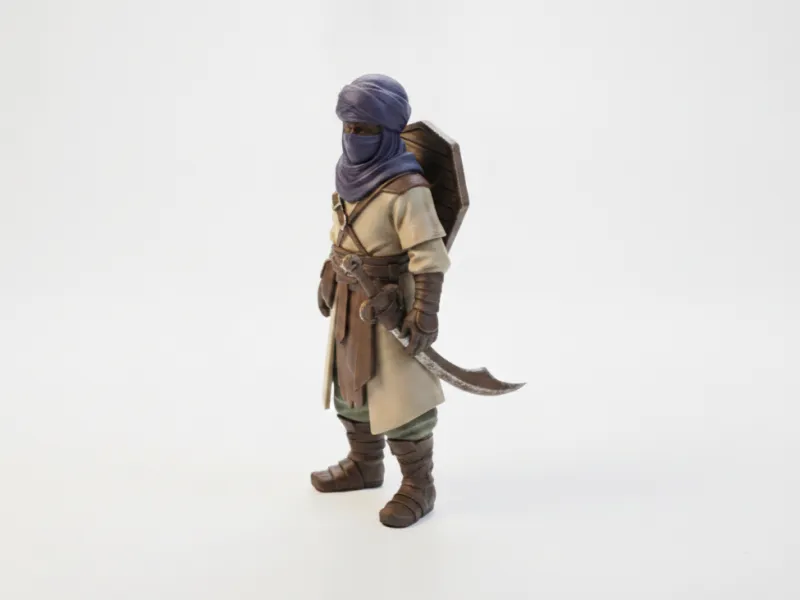 Dune Warrior Figurine Movies & TV 3D Printable