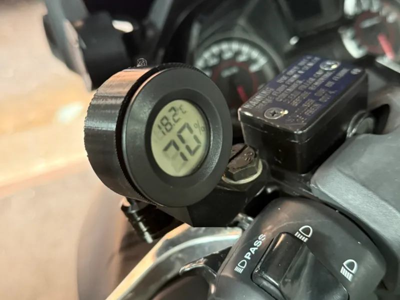 Suporte para Termômetro de Scooter (15°, 25°, Painel)