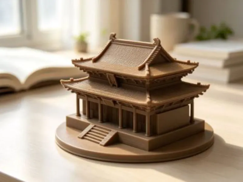 佛光寺东大殿手办摆件装饰