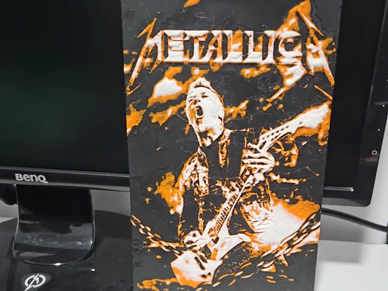 Metallica Hueforge James Hetfield
