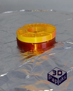 dual & tri color filament angle finder disk sample