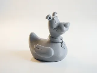 Rubber Duck Scooby Doo Bath Toy 3D Printable