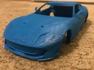 Ferrari 812 Superfast model cover (Traxxas Latrax Rally car)