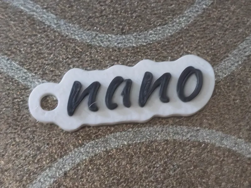 nano agustin anahtarlık