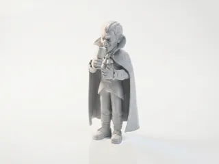 Dracula Figurine Movies & TV Collectible 3D Printable