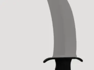 Knife / dagger (very sharp!)