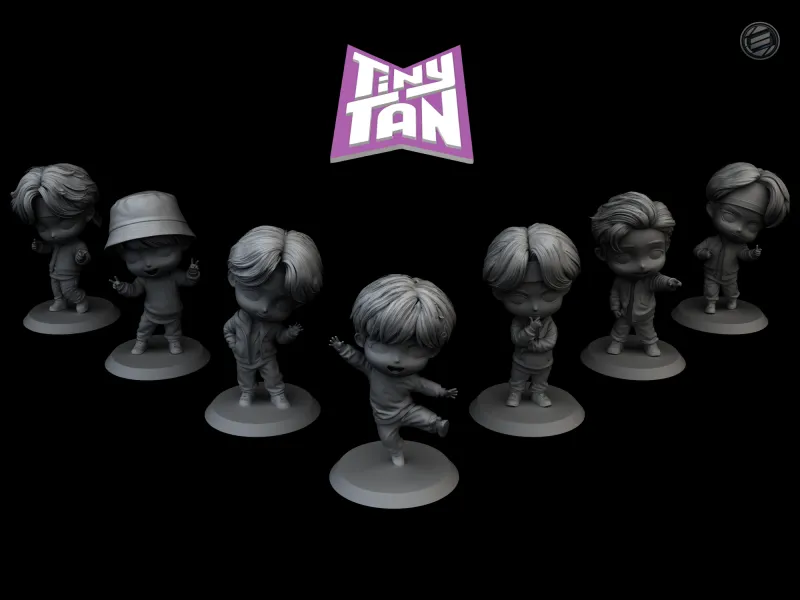 Miniaturas - TinyTAN BTS
