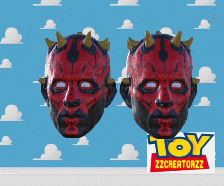 cabeza Darth Maul