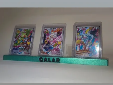 Displayständer für Top-Loader Trio Galar