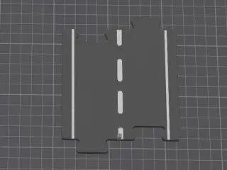 Short straight road piece – Lidl Playtive compatible