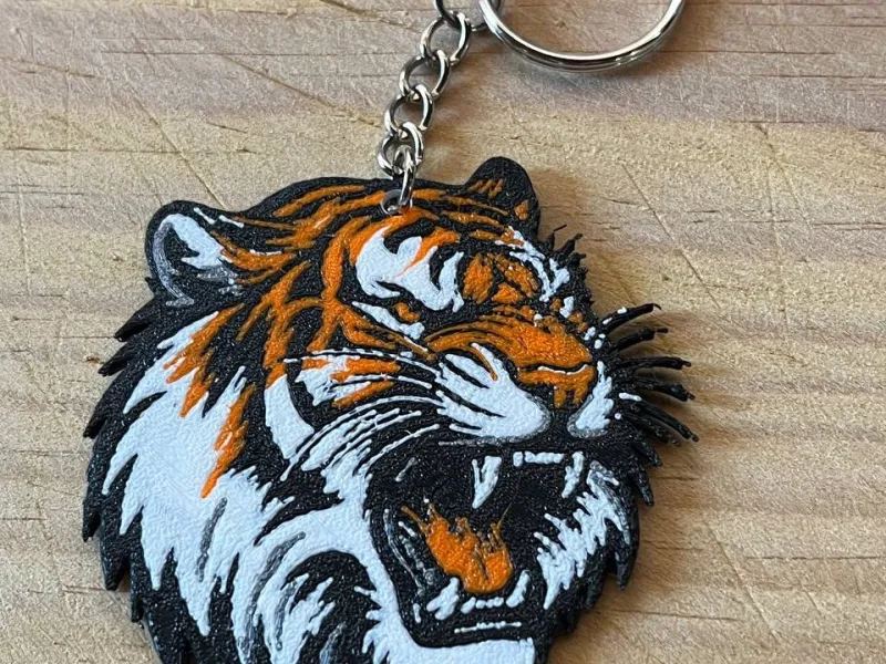 Keychain Tiger