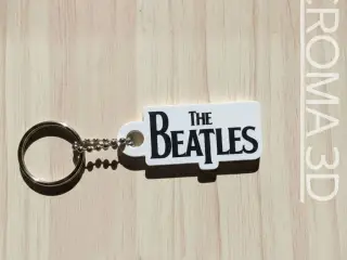 The Beatles keychain - multicolor