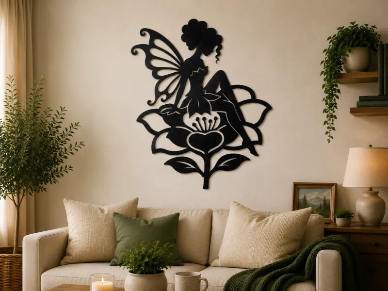 Fairy Flower 2D Wall Art