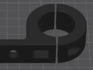 Universal Motorcycle Fog Light Mount Bracket