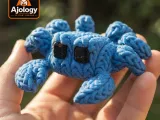 Knitted Cute Crab – STL & 3MF Files for 3D Printing-0