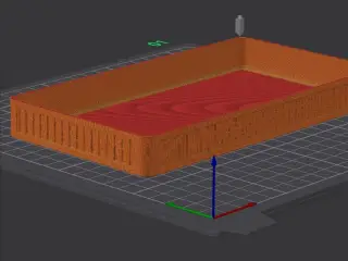 Catchall box tray