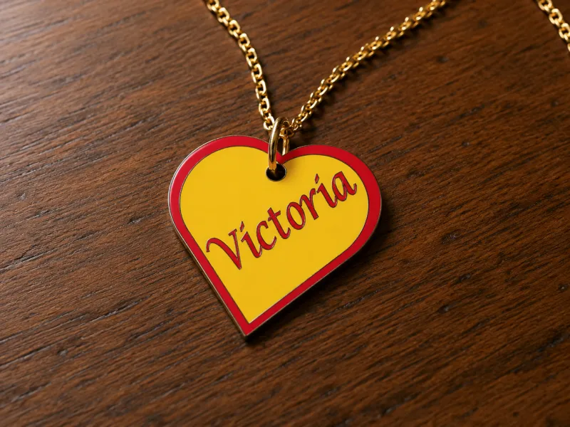 Medal with the name Victoria. No need cfs