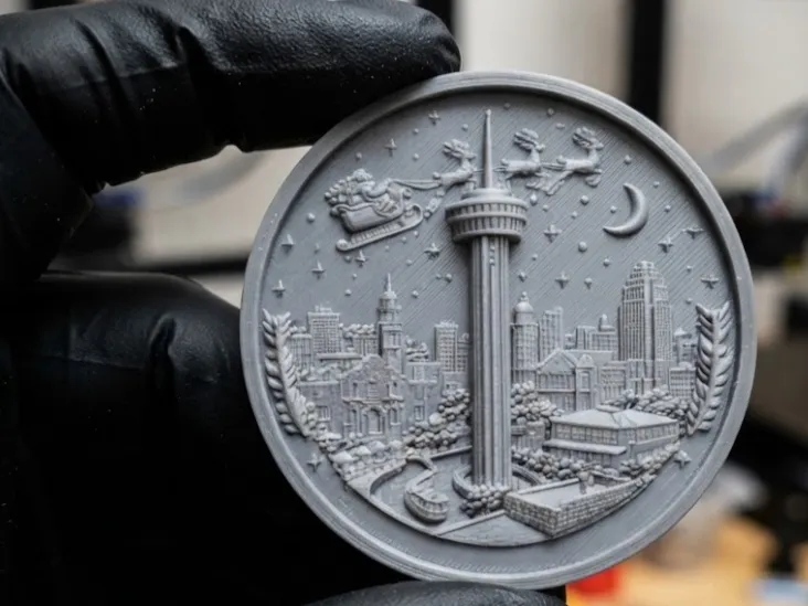San Antonio Santa Coin