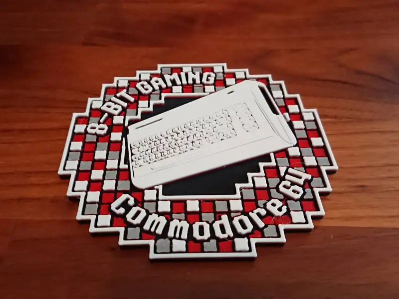 8-BIT GAMING Commodore 64 Coaster