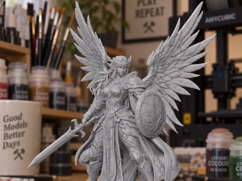 Elven holy paladin