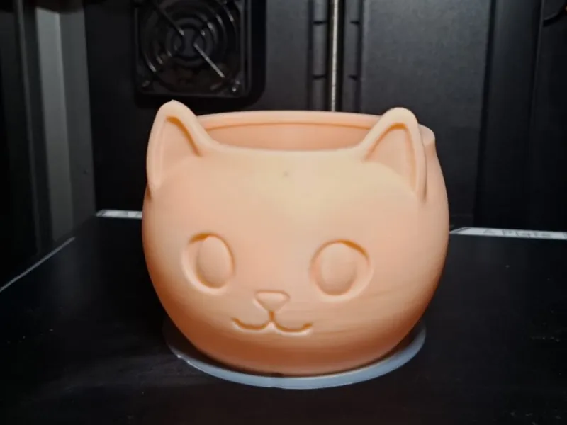 kedi saksısı | sevimli kawaii kedi figürü