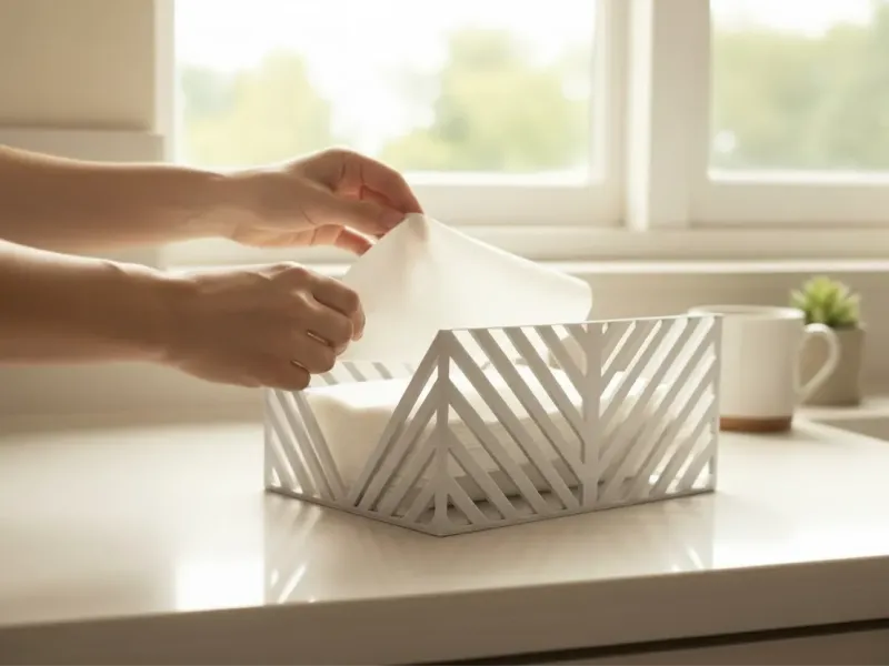Modern Chevron Napkin Holder