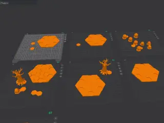 Hex Terrain Tiles