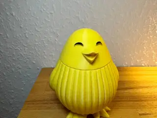 Modernes Osterküken – Minimalistische Frühlingsdeko