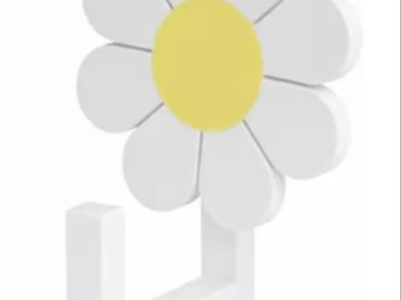 daisy bathroom hook