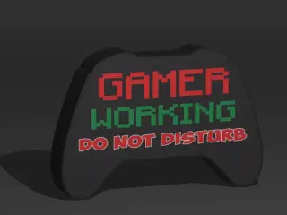 Gamer Working Lightbox