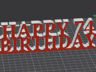 Happy Birthday 74