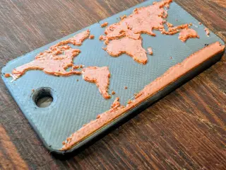 Planet Earth Keytag