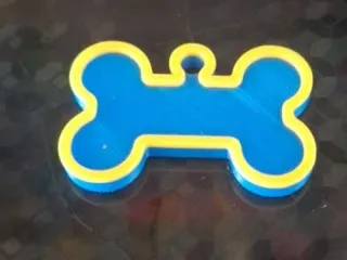 placa para perro personalizable