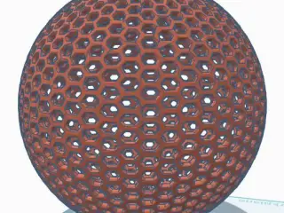 Mini Flexible Airless Basketball - Prints with TPU Or PLA