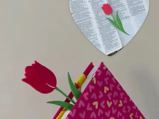 book mark tulip